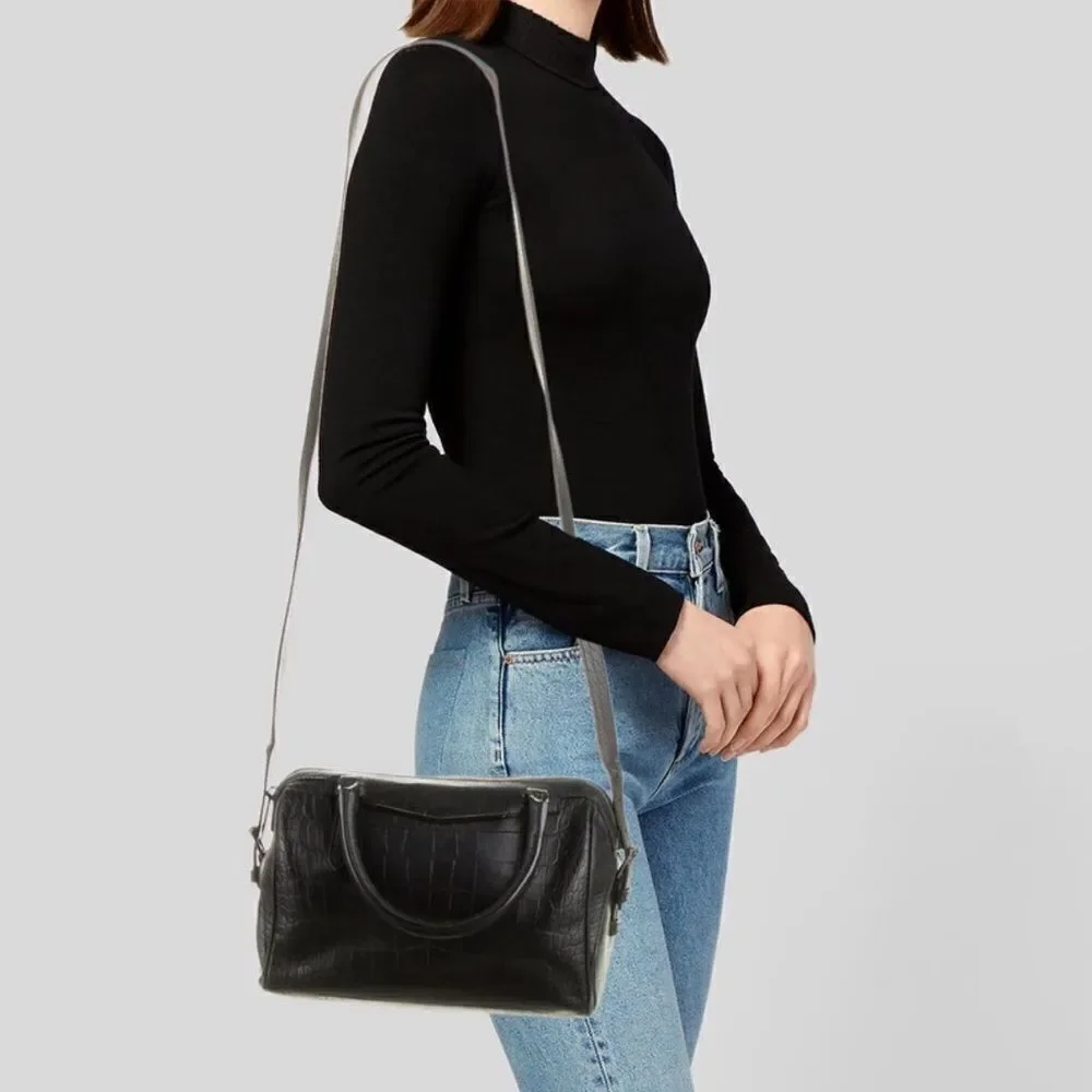 ‎Reece Hudson Bowery Duffle Leather Bag